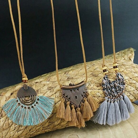 Tassel Necklace - Picture 3 of 3